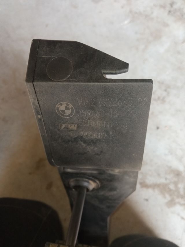 PEDAL ACELERADOR 6772645 259160 BMW e91 x3 x5 e90
