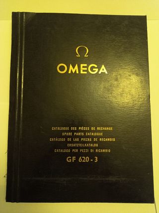 Catalogo ricambi Omega vintage 