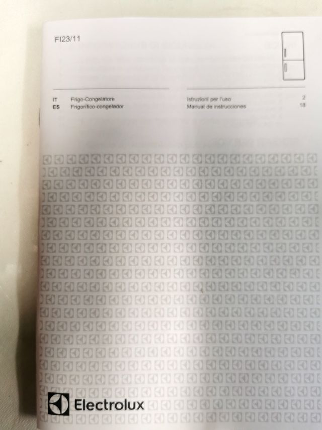 Electrolux FI23/11 Ripiano in vetro