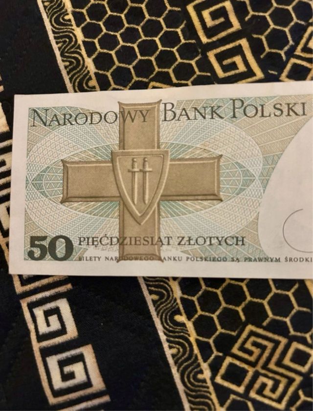 Banconota 50 Zloty Polonia 1988