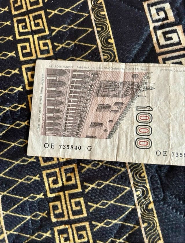 1000 Lire italiane - Banconota
