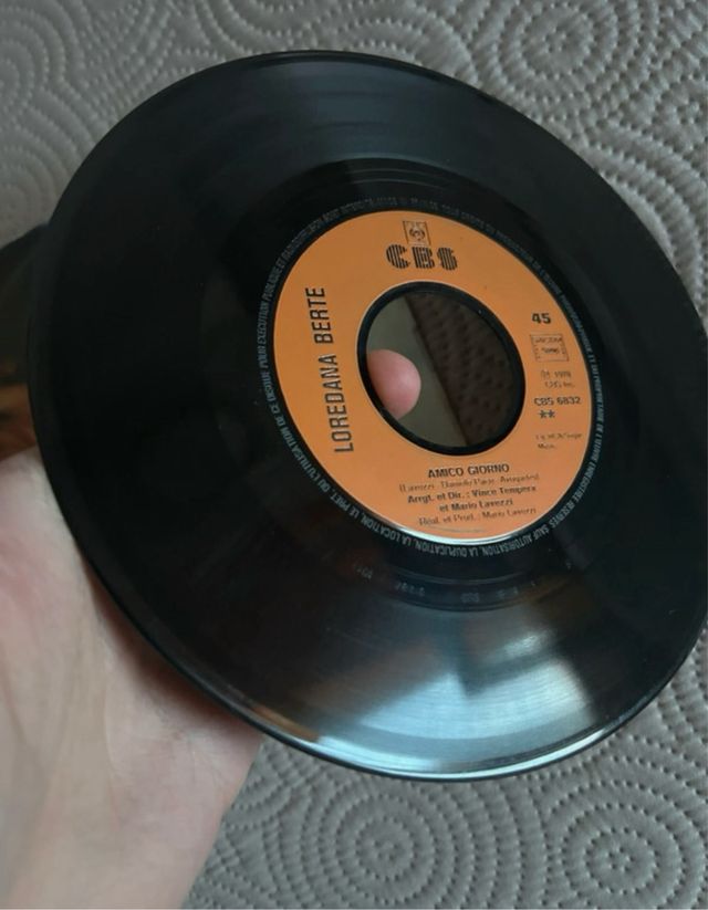 45 giri Loredana Bertè - Dedicato/Amico giorno 