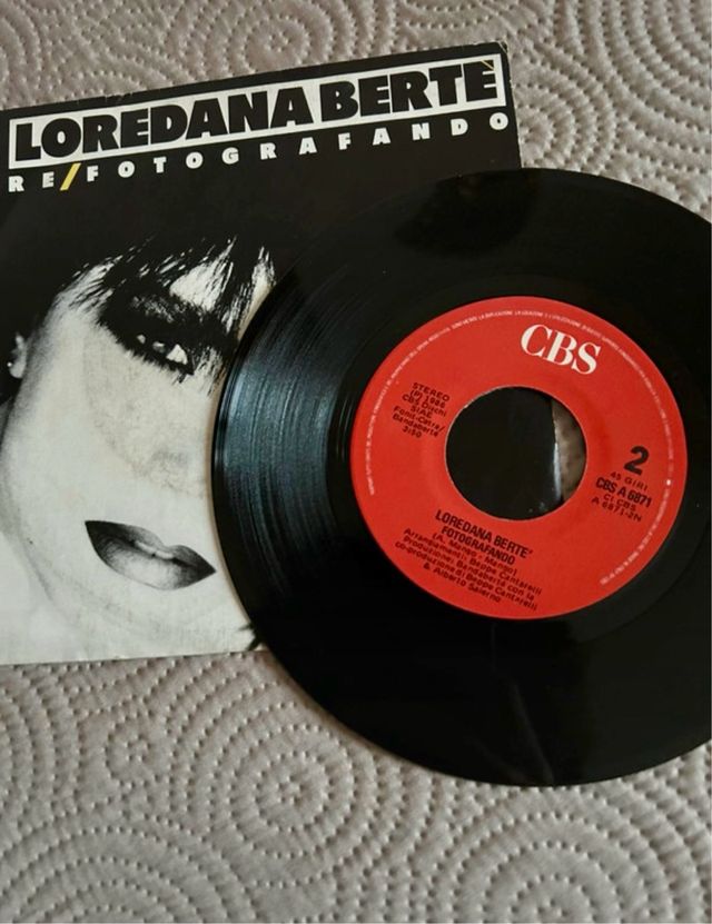 45 giri Loredana Bertè - Re/ Fotografando