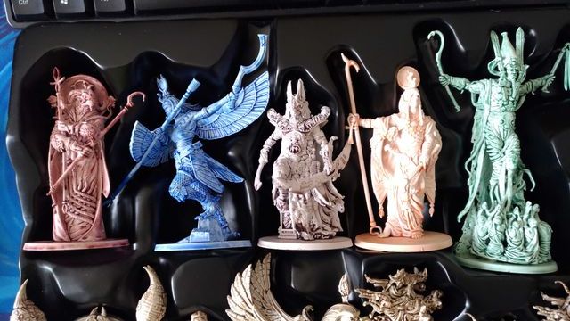 Ankh Gods of Egypt painted