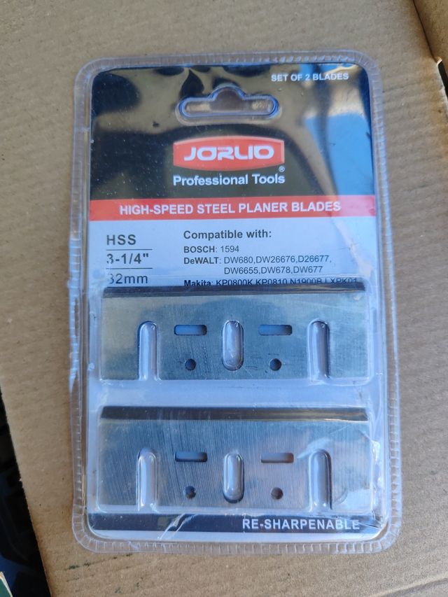 Cuchilla para cepillo 