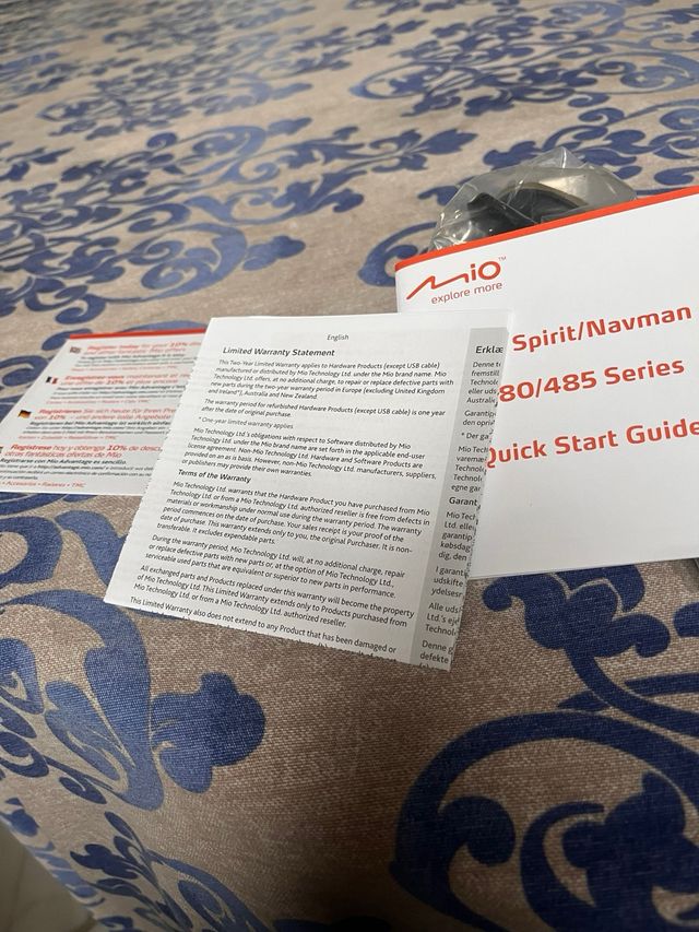 Mio Navman 480 Satellite Navigation System