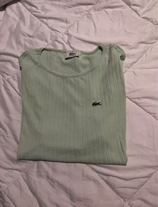 Maglietta Lacoste verde - tg. unica