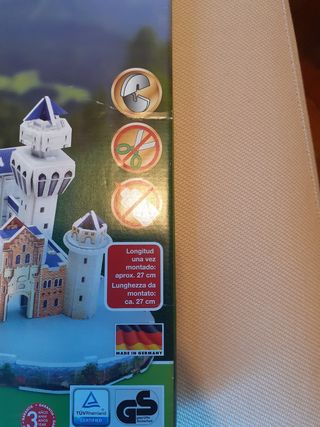 Puzzle 3D Castello Neuschwanstein