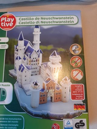 Puzzle 3D Castello Neuschwanstein