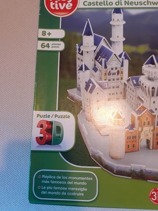 Puzzle 3D Castello Neuschwanstein