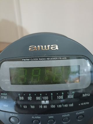 Aiwa FR-A35 Radio Sveglia Vintage