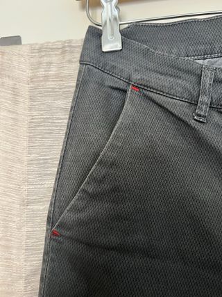 Pantaloni Uomo Cotone Grigio Tg. 25