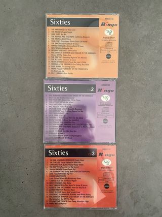 Cofanetto di 3 CD di sixties