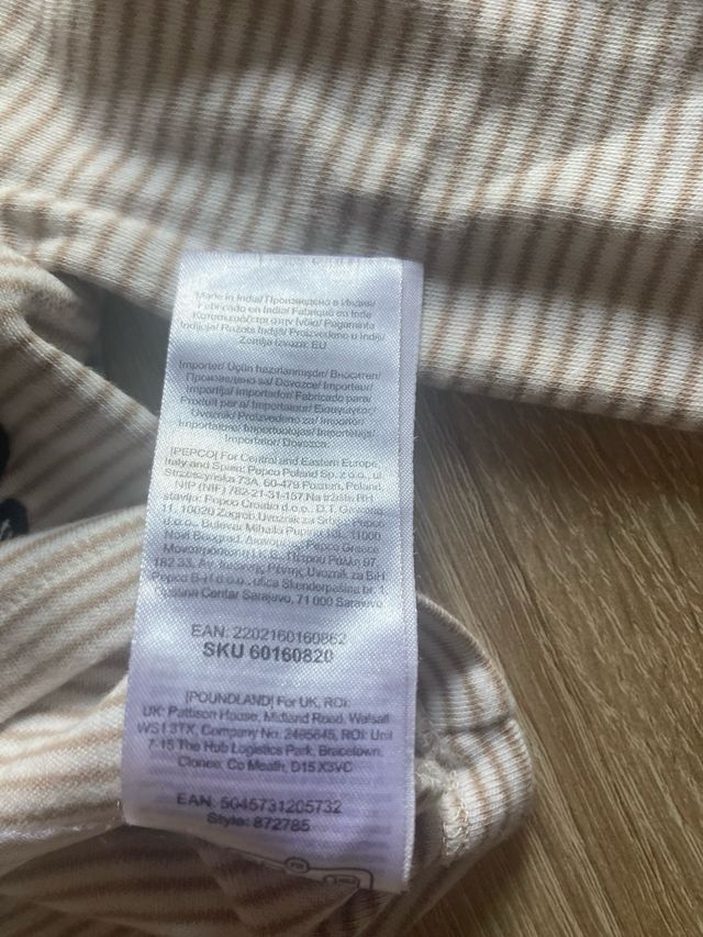 Maglia neonato Disney 3-6 mesi