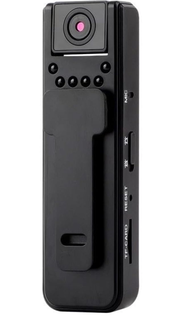 Mini Telecamera Spia 1080p HD Visione Notturna.