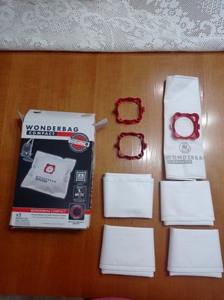 5 Sacchetti Wonderbag Compact Rowenta