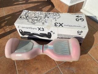 SmartGyro X3 - Patín eléctrico rojo + funda protec
