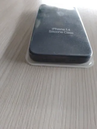 Custodia iPhone 14 Silicone Blu