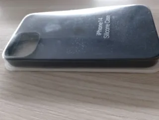 Custodia iPhone 14 Silicone Blu