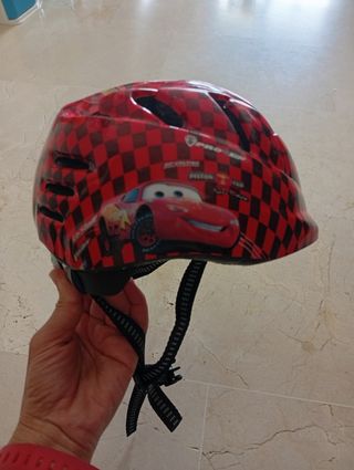 Casco bici niño Cars