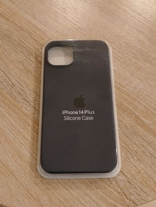 Custodia Silicone iPhone 14 Plus -Blu Scuro