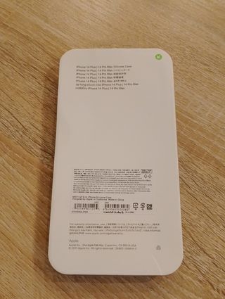 Custodia Silicone iPhone 14 Plus -Blu Scuro