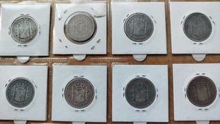 🇪🇸 20 monedas de plata desde el s. XVIII hasta e