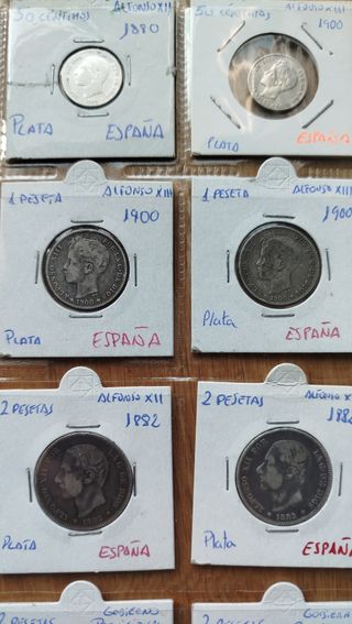 🇪🇸 20 monedas de plata desde el s. XVIII hasta e