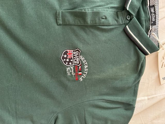 Polo da uomo Top Star tg. M verde