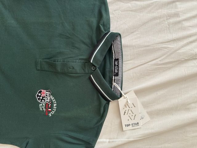 Polo da uomo Top Star tg. M verde
