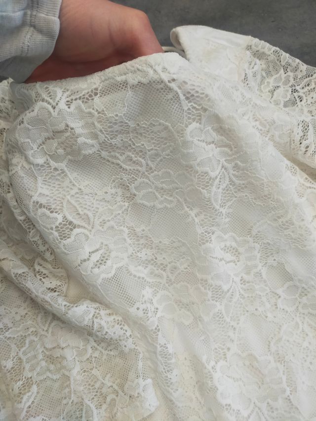 Maglia donna con pizzo