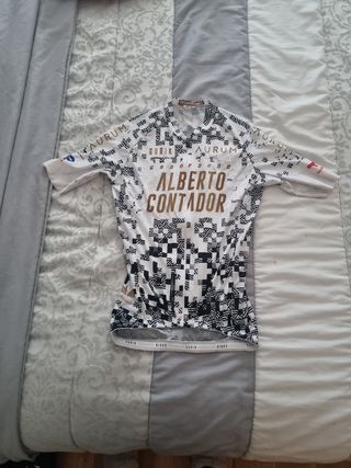 Maillot ciclismo Alberto Contador Talla XS