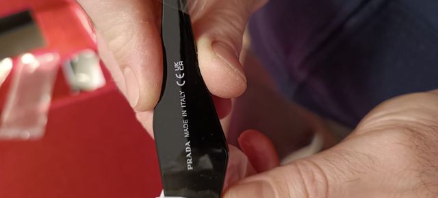 Occhiali da sole Prada neri