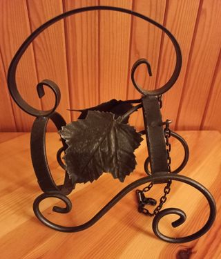 Portabottiglie in ferro