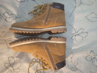 Botas de ante marrones talla 38