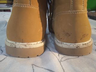 Botas de ante marrones talla 38