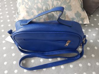 Bolso bandolera azulón