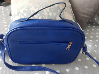 Bolso bandolera azulón