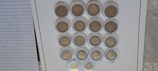Monedas de euros.
