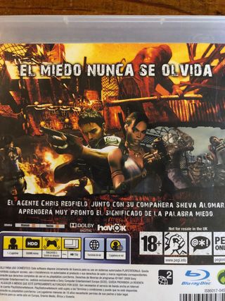 Resident Evil 5 para Ps3