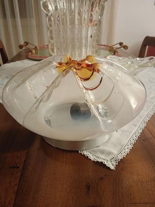 Plafoniera vintage anni '70 stile Mazzega