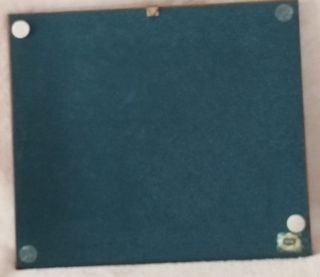 Quadretto Dipinto su Lamina Argento