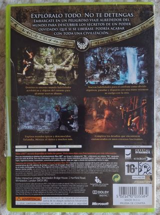 🇪🇸 TOMB RAIDER UNDERWORLD XBOX 360