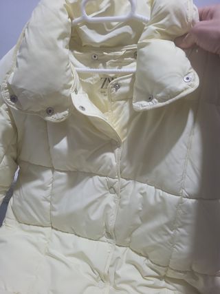 Chaqueta Niña amarillo-lima