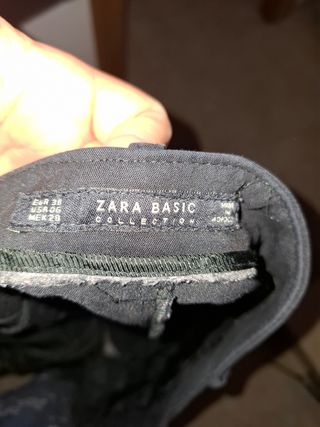 Pantalon azul mujer tipo traje