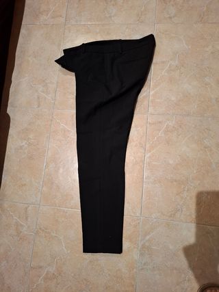 Pantalon azul mujer tipo traje