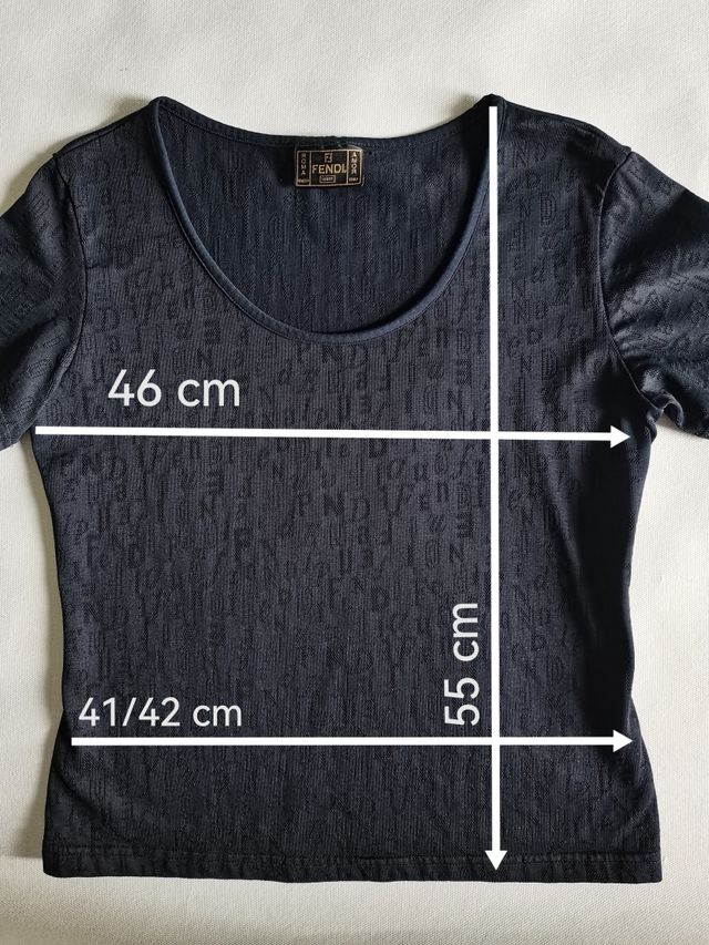 T-shirt Fendi, Roma Italy, S