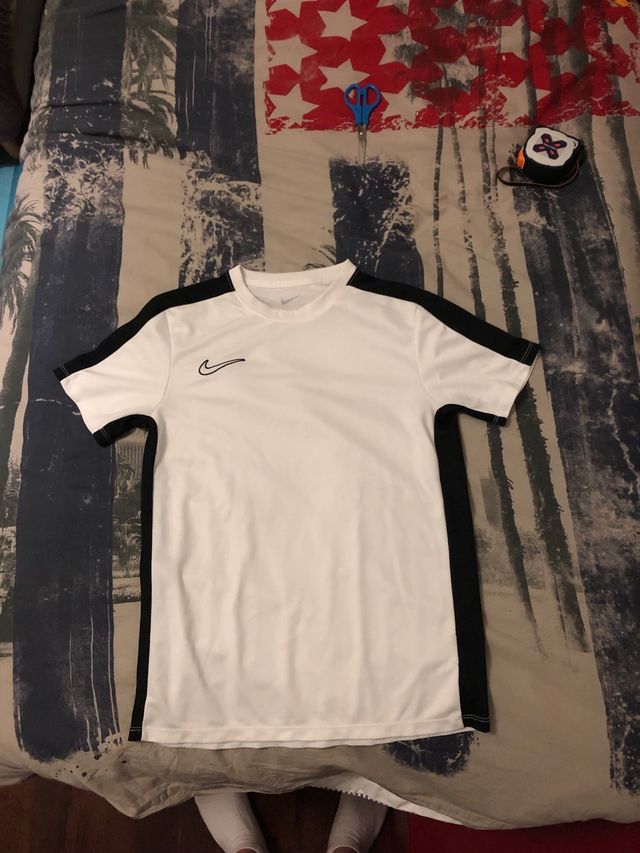 Camiseta Nike - Blanco/Negro