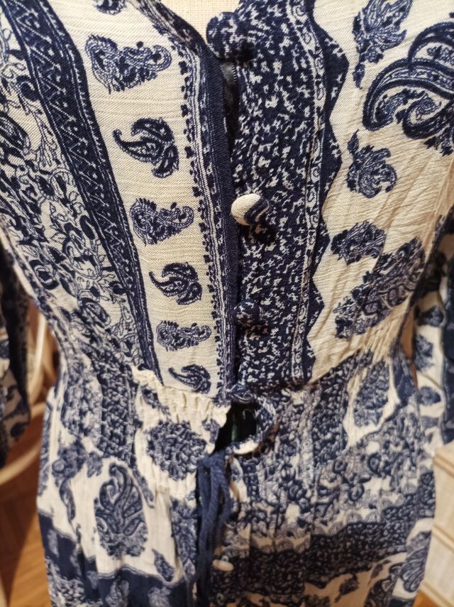 Vestido largo boho talla S-L