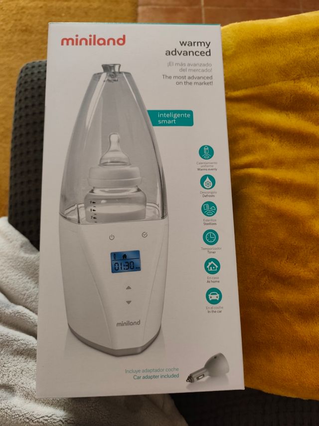 miniland Warmy Advanced: Calienta y esteriliza bib